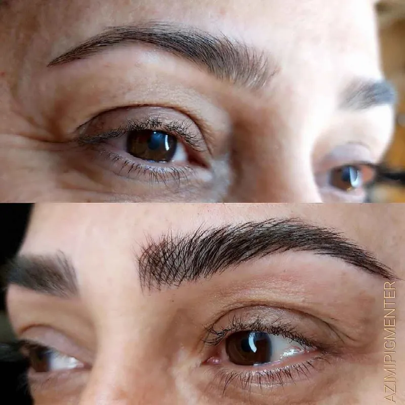 میکروبلیدینگ ابرو